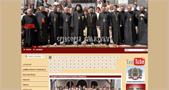 Desktop Screenshot of episcopiasalajului.ro